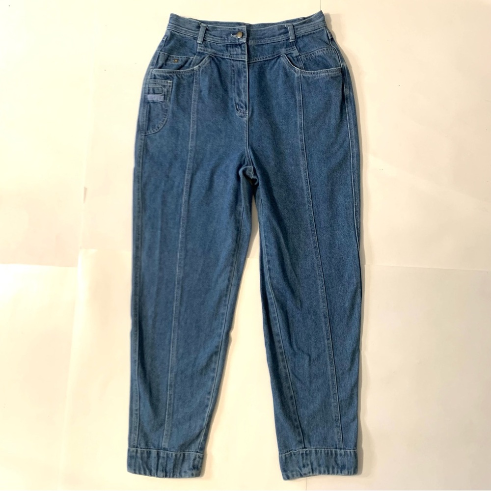 VTG Together Jeans Womens 30" Waist High Rise Retro 80s Baggy Balloon Pants EUC